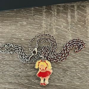 Vintage Cabbage Patch Doll Necklace